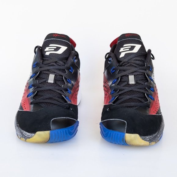 Nike Air Jordan CP3 VII ‘Black/White-Team Red-Gym Red’ Basketball Shoes, Size 10 - Picture 3 of 12